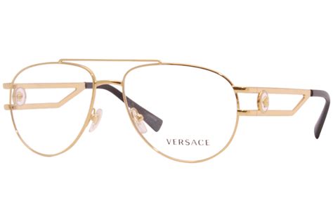 versace eyeglasses men vision|Versace gold frame glasses men's.